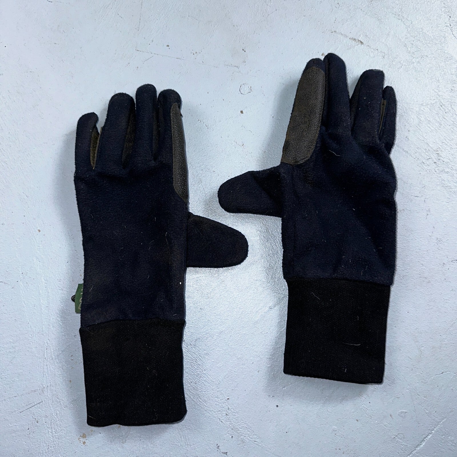Dublin Everyday Showerproof Polar Fleece Riding Gloves XL Vtg Style Winter