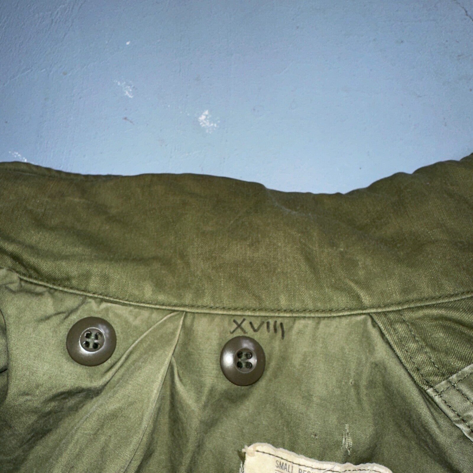 VTG US ARMY M-65 Field Jacket Coat Cold Weather Mans OG-107 Vietnam 70s 1970s