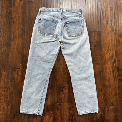 Levis Vintage 80s Redline Selvedge USA 501 XX Jeans 66 70s 36x32 Act 32x28
