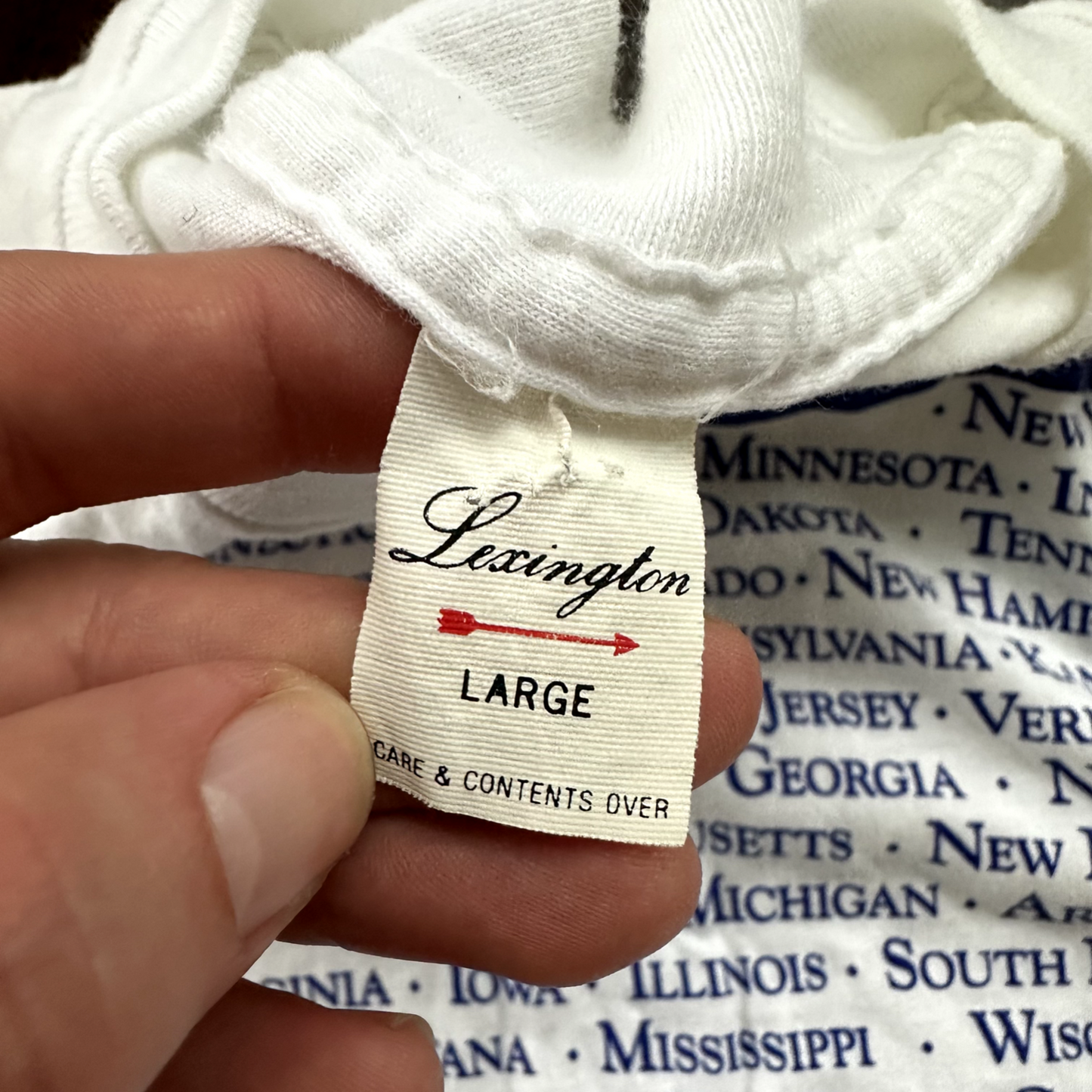 Oregon Trail West Map Vintage T Shirt Single Stitch State USA Cool 80s