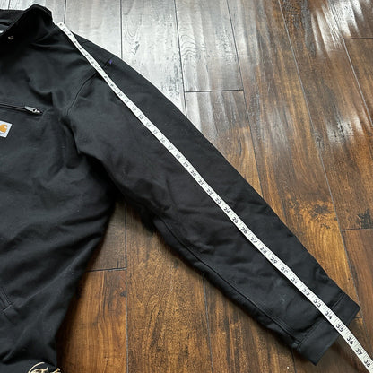 Carhartt Duck Detroit Jacket Men’s Size 3XLT CT103828 Black Hip Hop Rap Work VTG