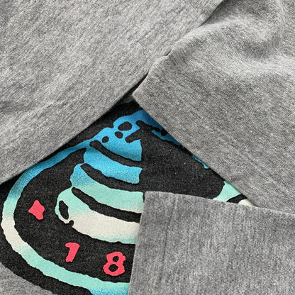 Nike Vintage T Shirt Air 180 90s Gray Tag Rap Earth Alien Spaceship Space