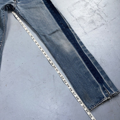 Levis 501 Vintage 80s Redline Selvedge USA XX Jeans Light Wash 28x36 Act 25x31