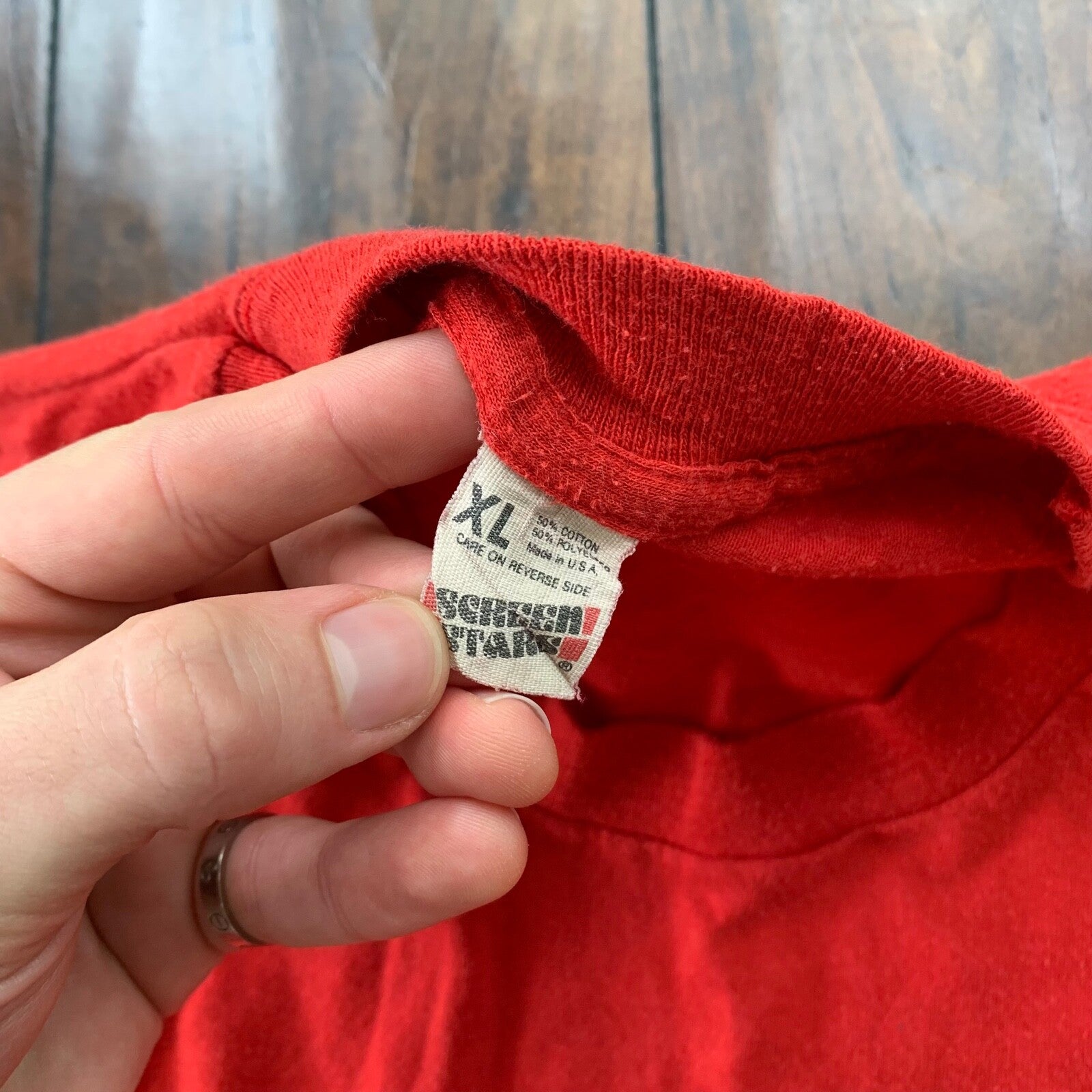 Super Dance USA Vintage T Shirt Awareness Love Cheerleader Sports Rap Football