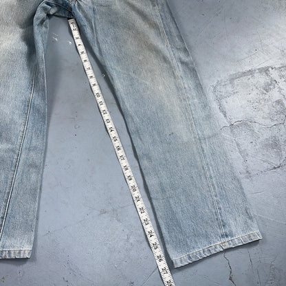 Levis 501 Vintage 80s Redline Selvedge USA XX Jeans Light Wash 29x30 Act 27x27