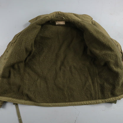 VTG 70s USN US Navy Military A-2 Intermediate Cold Weather Deck Jacket Small A2