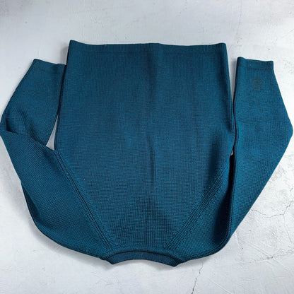 Western Germany VTG Wachter Rosenheim 100% Wool Knit Sweater Rockabilly 60s 70s