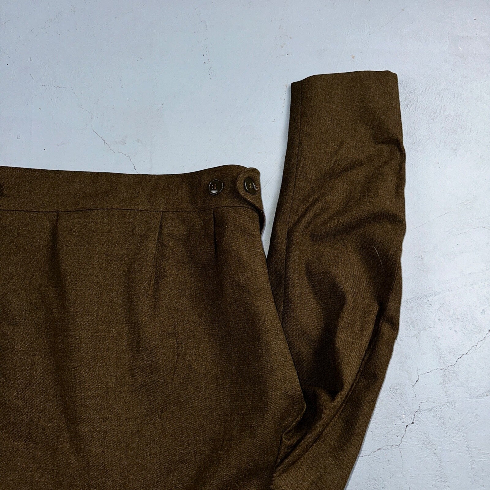 WWII US Army E-6 Ike Jacket 25th Infantry Division Patches WW2 Size 34R Wool