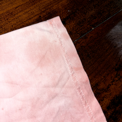 Nike Overyded Pink Y2K Vintage T Shirt Thrashed Heavy Wear Basic Center Swoosh