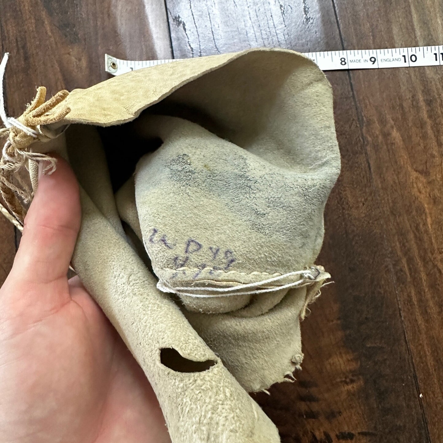 1970s Handmade VTG Crossbody Messenger Bag Leather Handbag Purse Cowgirl Twill