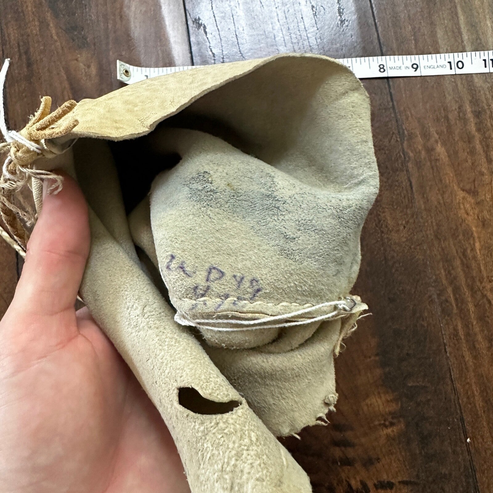 1970s Handmade VTG Crossbody Messenger Bag Leather Handbag Purse Cowgirl Twill