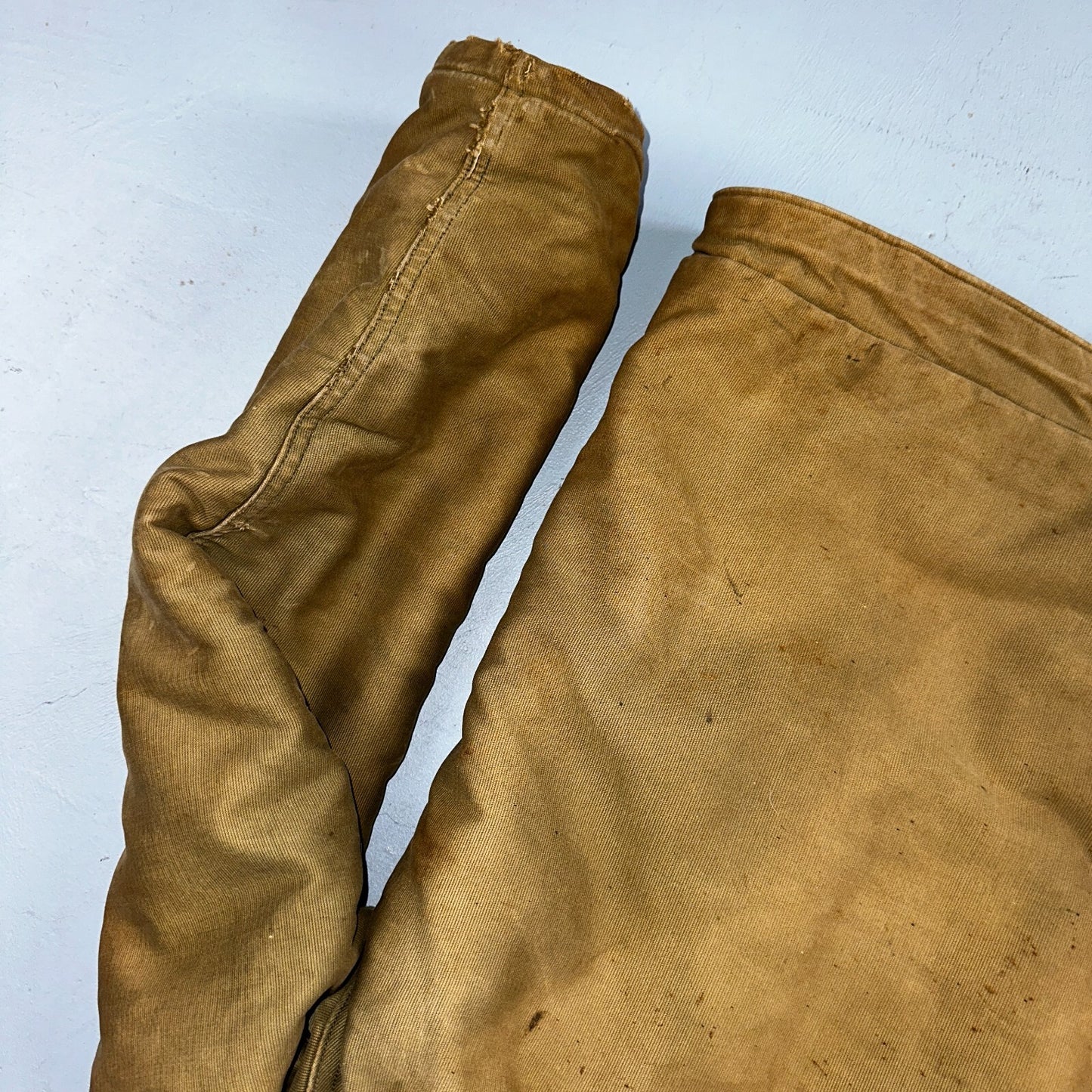 VTG WWII US NAVY USN N1 Deck Jacket Sz 38 Alpaca Stencil Work Coat Rare WW2