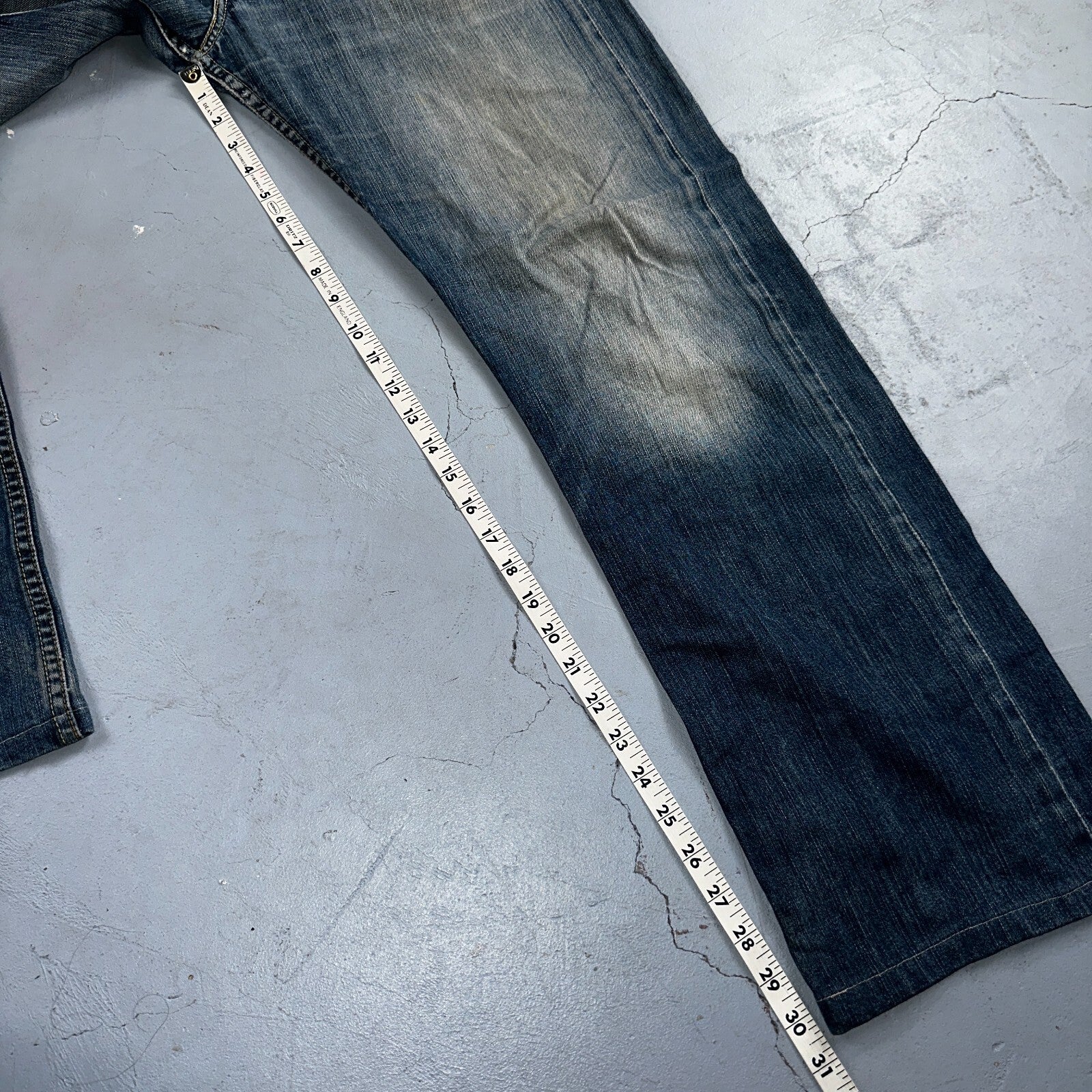 Levis 501 Vintage Y2K XX Straight Leg Jeans Blue Med Wash 34x34 Act 33x30