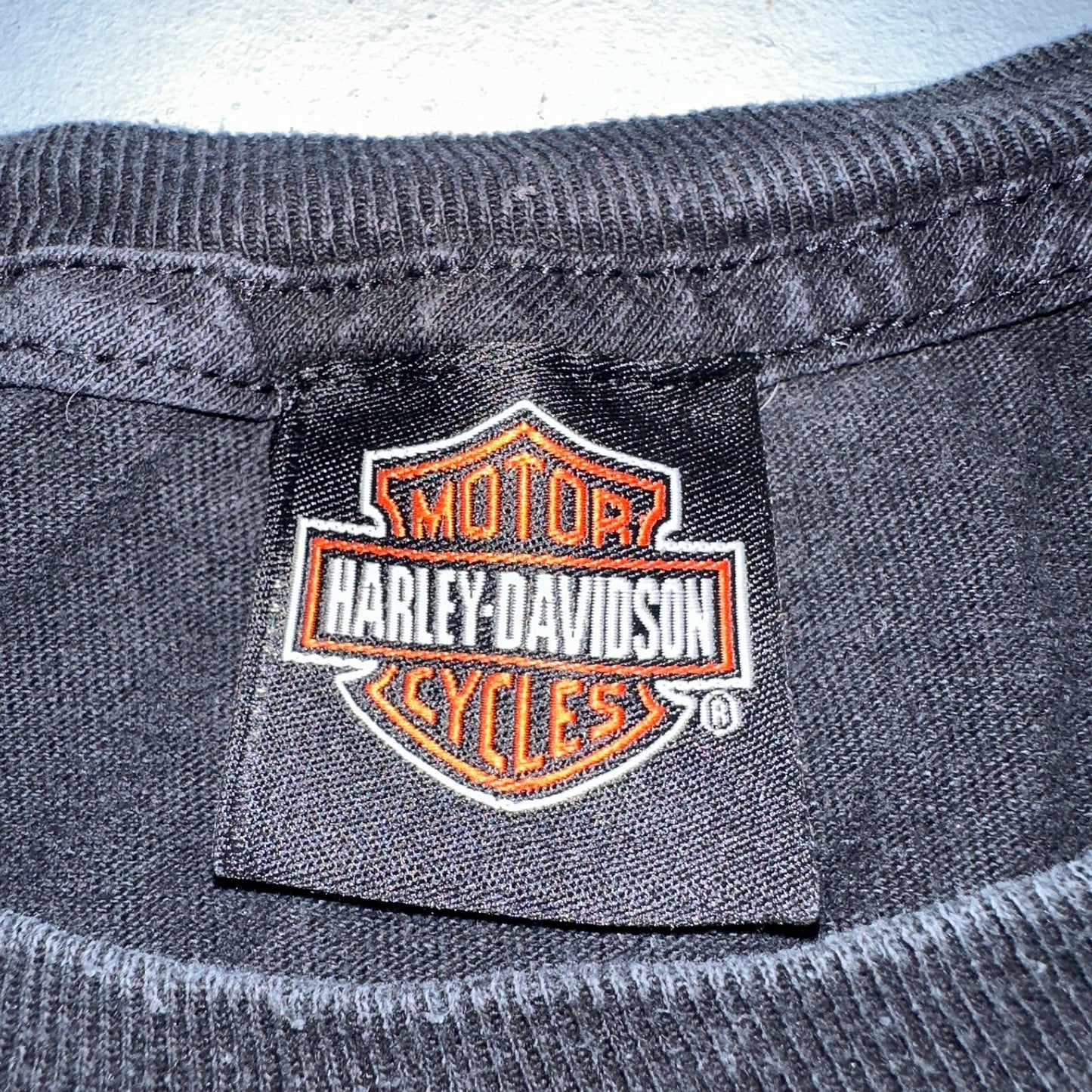 HARLEY DAVIDSON Shirt Mens 2XL Lewiston Idaho Motorcyle Eagle USA VTG Style