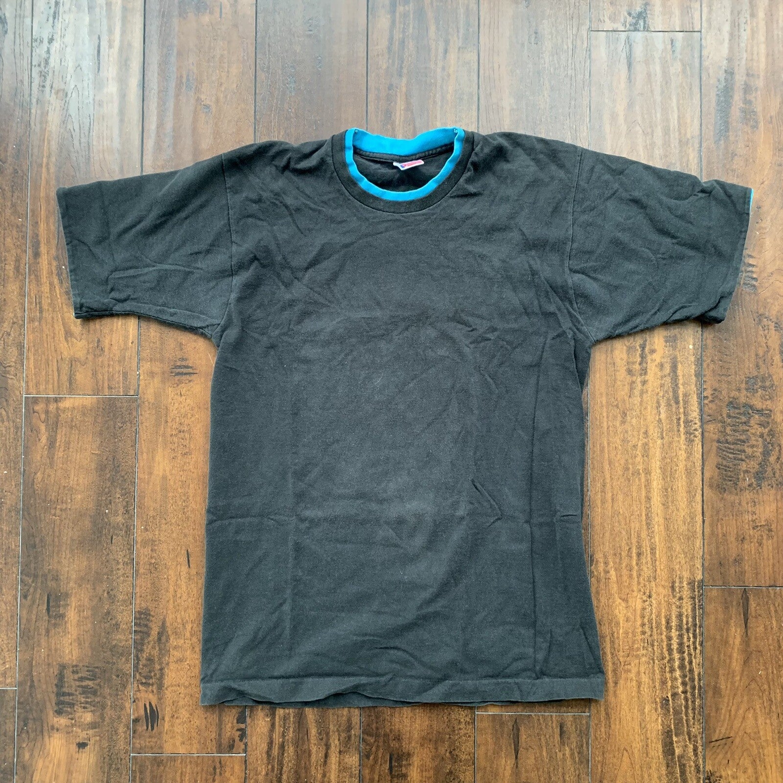 Camp High John Mayer Double Collar 90s Blank Black FOTL 90s Vintage T Shirt