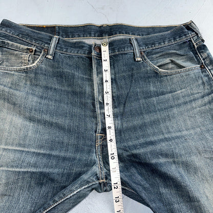 Levis 501 Y2K XX Straight Leg Jeans Blue VTG Med Wash 36x32 Act 36x31