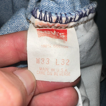 Levis VTG Silver Tab Jeans Mens Blue 40583 USA Made 90s Y2K 33x32 Ac 32x31