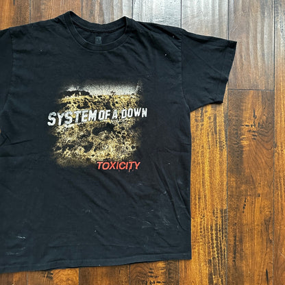 System of a Down Vintage Style T Shirt Reprint Y2K Rock Metal Music Punk Tee