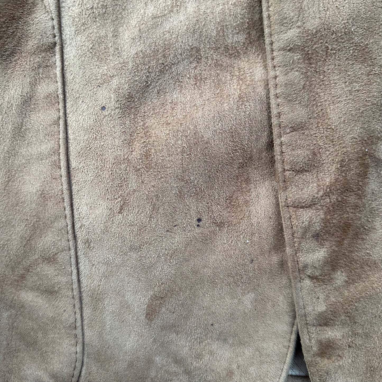 Remy Vintage Brown Suede Leather Jacket Blazer 42 80s 70s Winter Cool Rockabilly