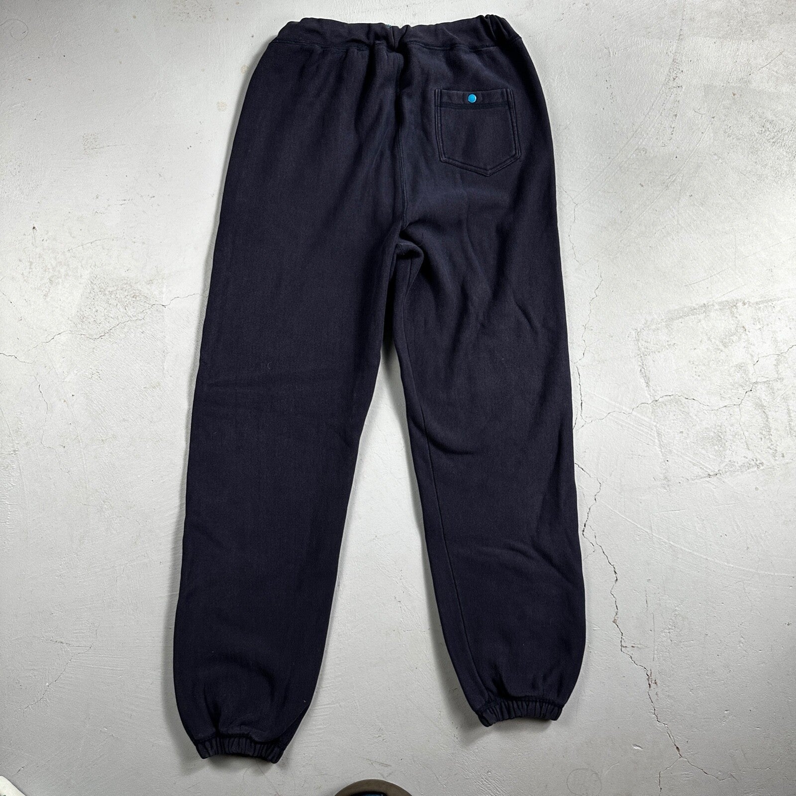 Nike Sweatpants VTG 90s Mens M Navy Swoosh Logo Jogger Casual Classic Retro Gym