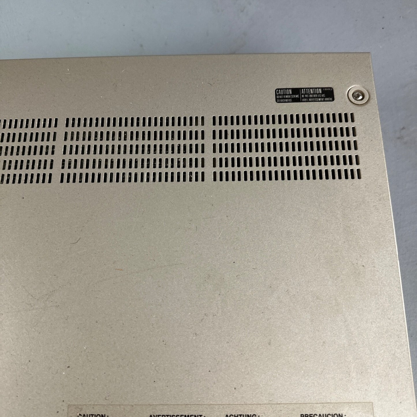 Sony TC-FX1010 Tape Deck Rare Find Cassette Broken For Parts As Is