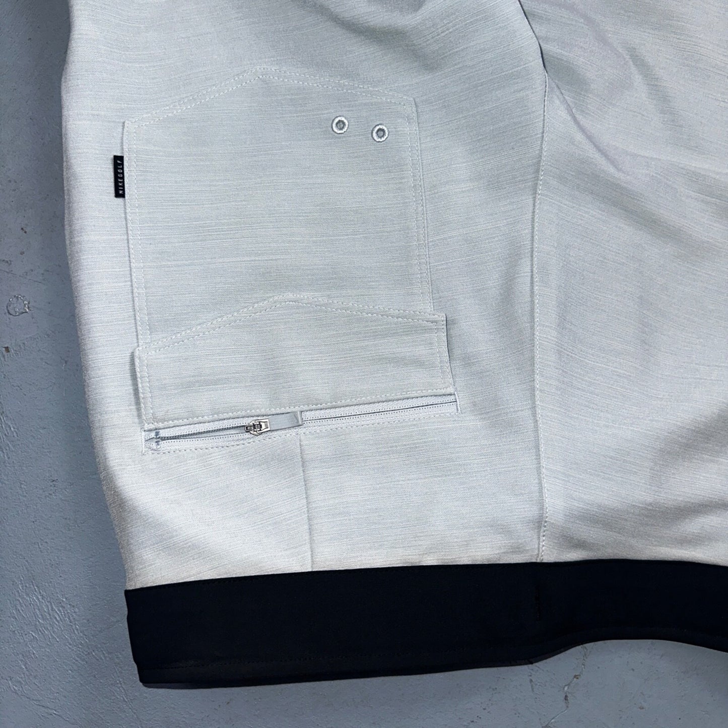 Nike Mens Golf Athletic Gym 28 Muscle Shorts Dri Fit Gray Gym Sports Small