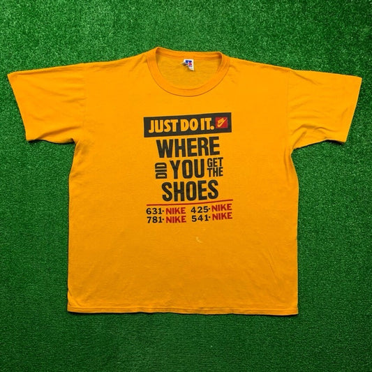 Nike Promo Texas Store Vintage T Shirt USA Rare Rap Music 80s Geisha Japan