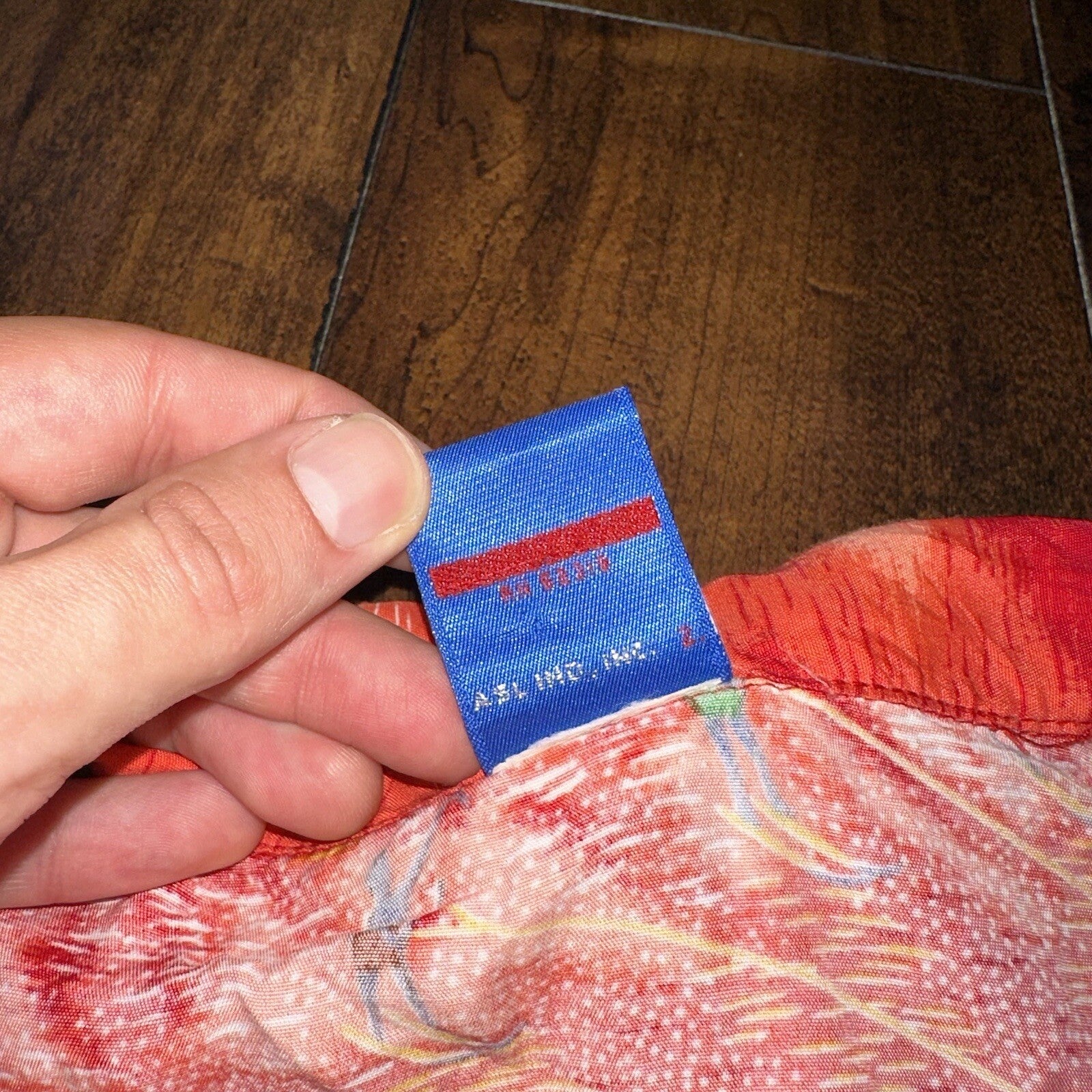 VTG OCEAN PACIFIC OP SHIRT HAWAIIAN ALOHA Rare 80s 70s Red All Over Print Crazy