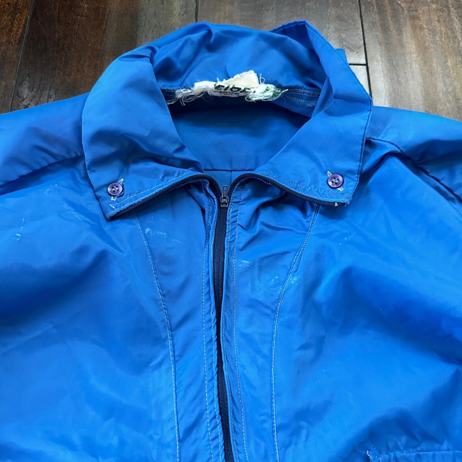 EIGER EXTREME WINDSTOPPER JACKET PARKA XL NYLON BLUE 80s 70s Mountain Japan