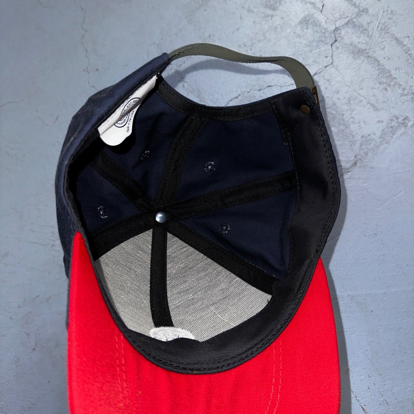 Smith & Wesson Hat Cap VTG Blue One Size Casual Cotton Dad Gun Pistol USA