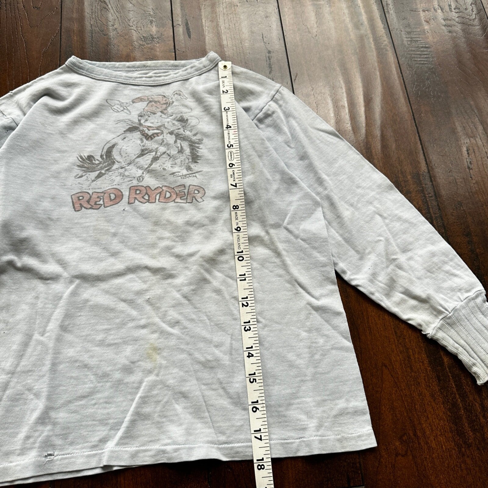 VTG 60s Red Ryder Graphic T Colorado Rodeo Cowboy Rockabilly 1960s 70s XXS Shirt