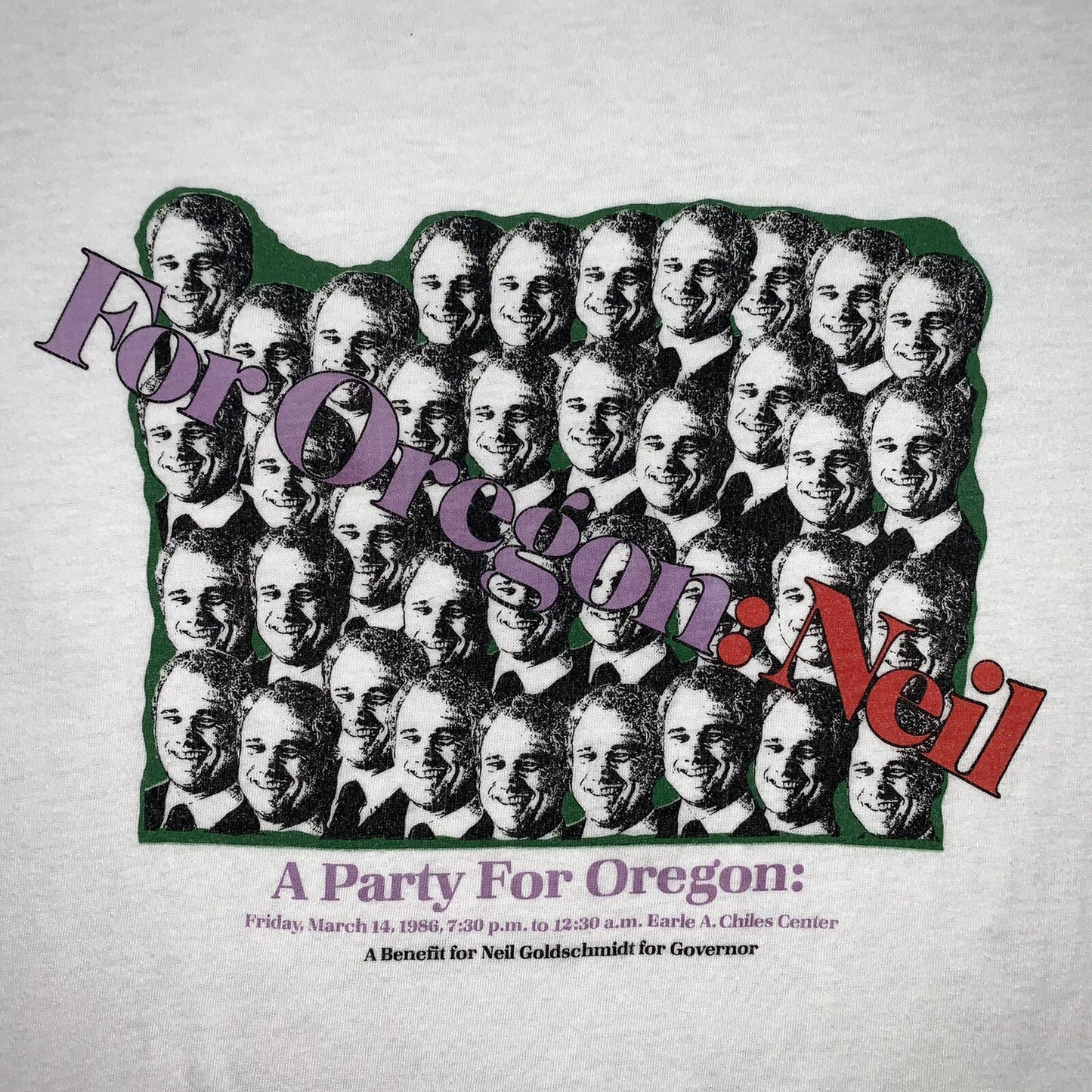 Nike For Oregon 80s Vintage T Shirt USA Rare Geisha Rap Band Neil Marathon Japan