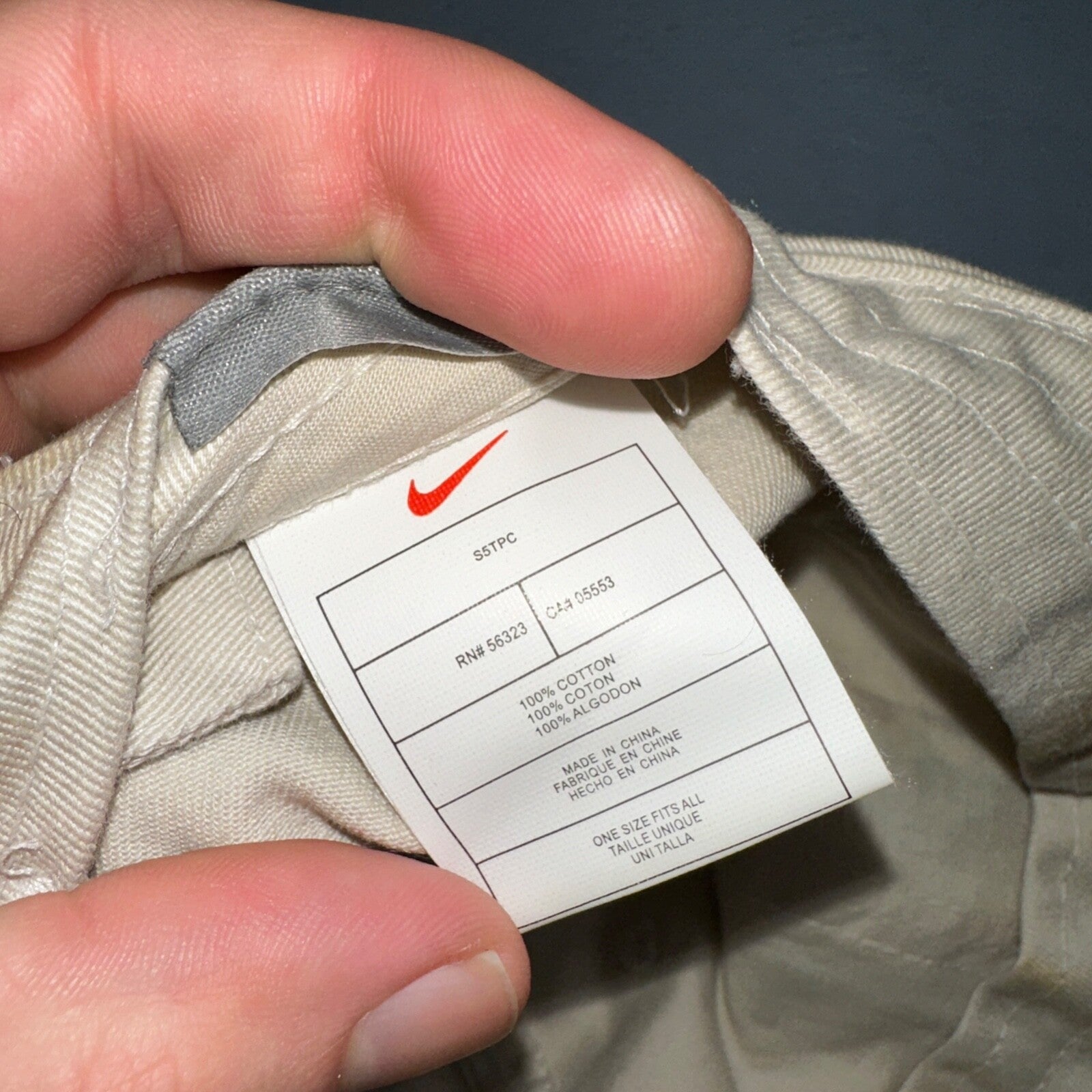 Nike GO PRE Vintage Hat Cap Strap Back Swoosh Stop Tailwind 90s Prefontaine