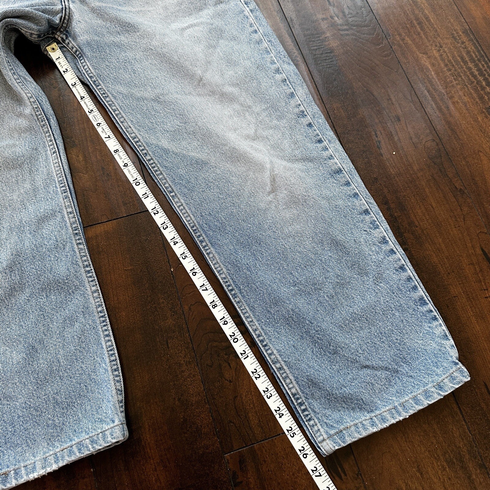 Levis Jeans Mens 34x30 Blue Relaxed Fit Straight Leg VTG 501 Denim Y2K 90s 32x26