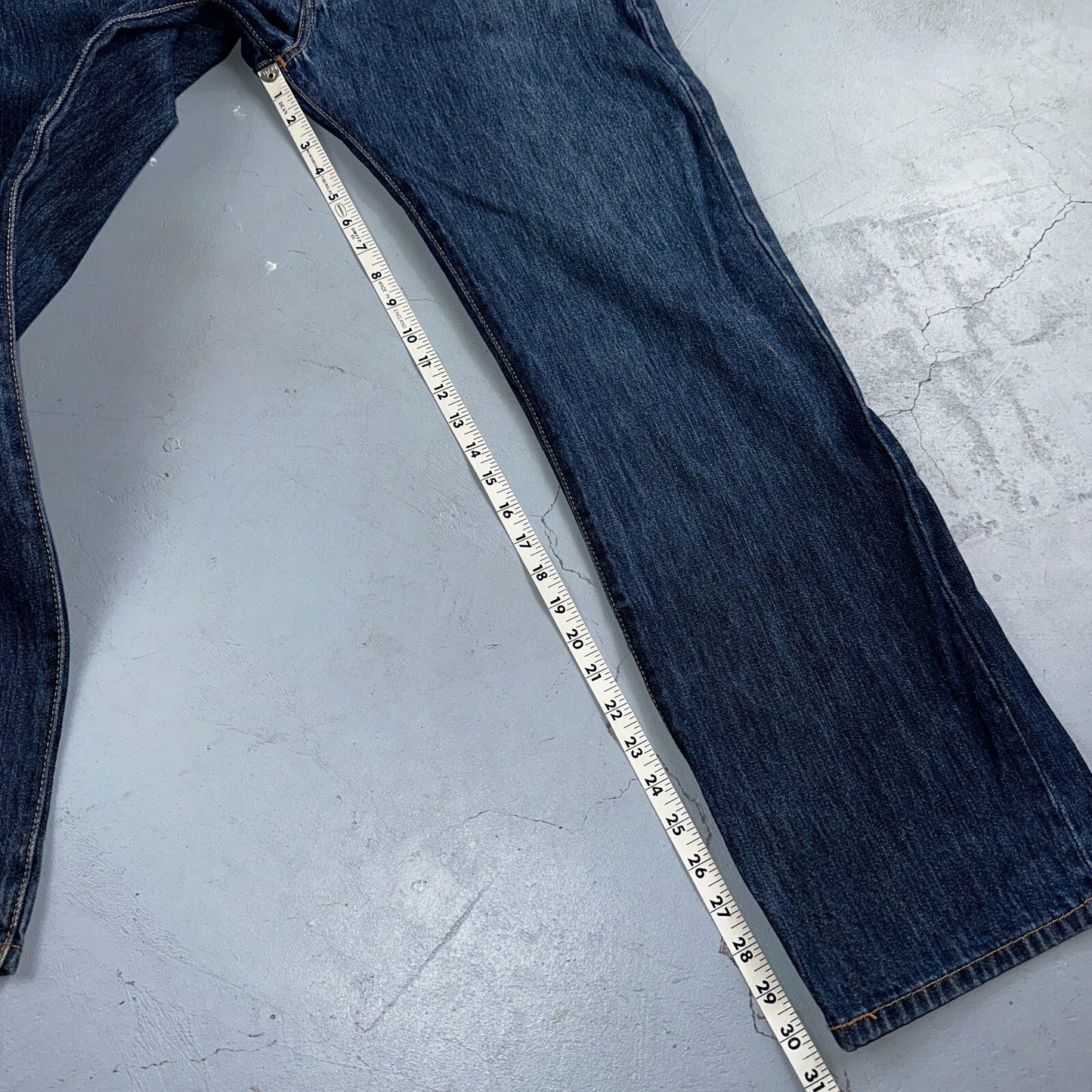 Levis 501 Vintage Y2K Egypt Straight Leg Jeans 36x32 Med Wash Act 36x30