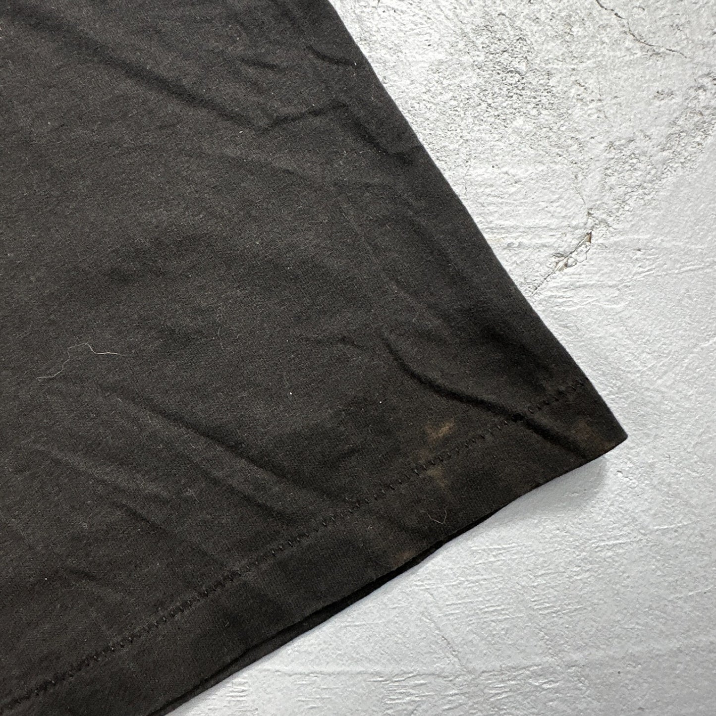 Hanes 1982 Poker Run VTG T Shirt Aces Cool Black 80s AMO Central Oregon July 18