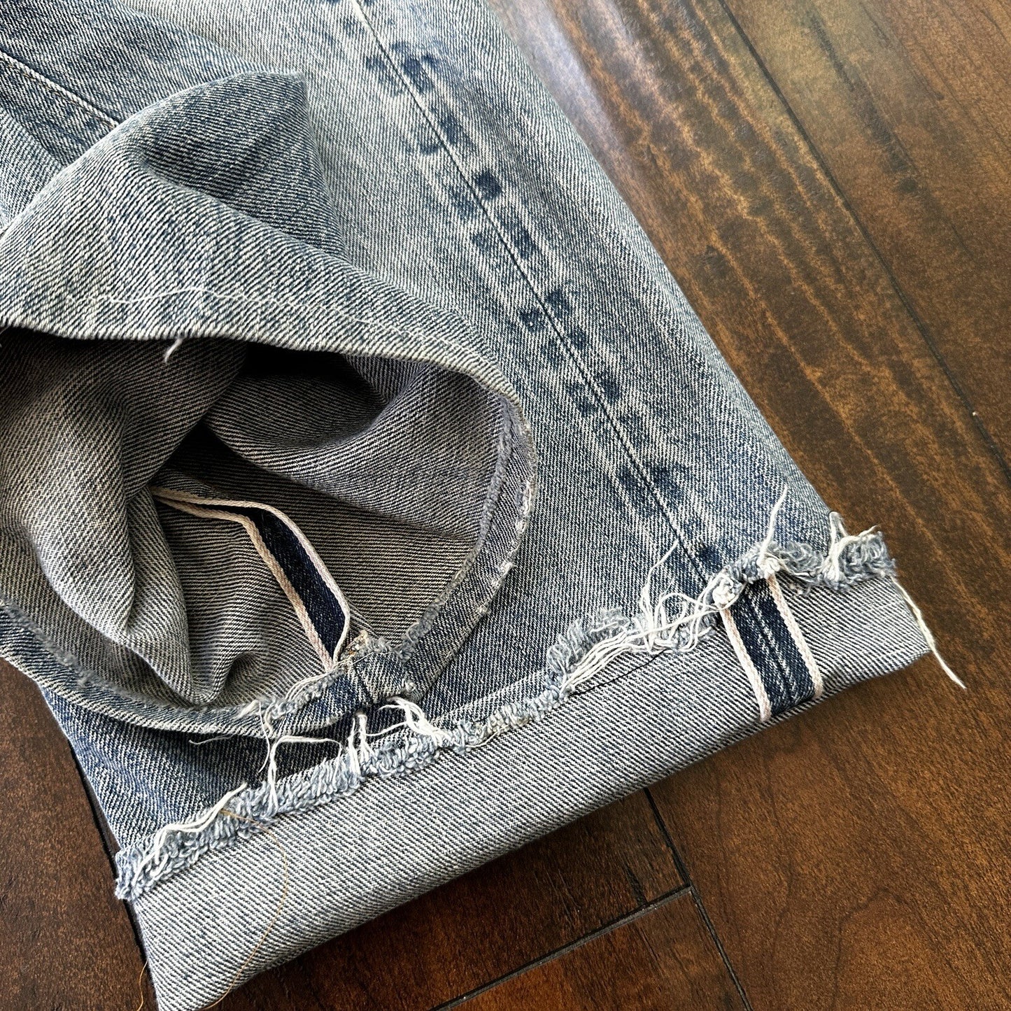 Levis VTG 70s SS Redline Selvedge USA 501 XX Jeans 66 80s 38x33 Act 34x27 CUT