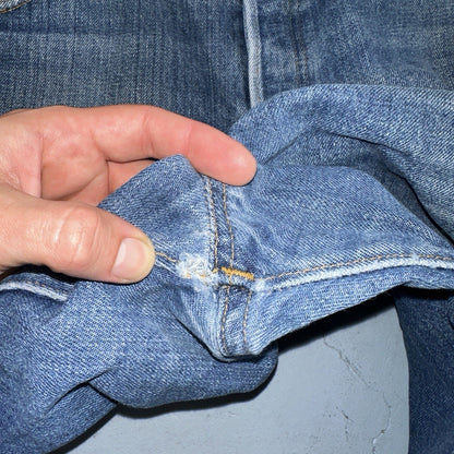 Levis 501 Vintage 80s Redline Selvedge USA XX Jeans Med Wash 42x34 Act 39x31