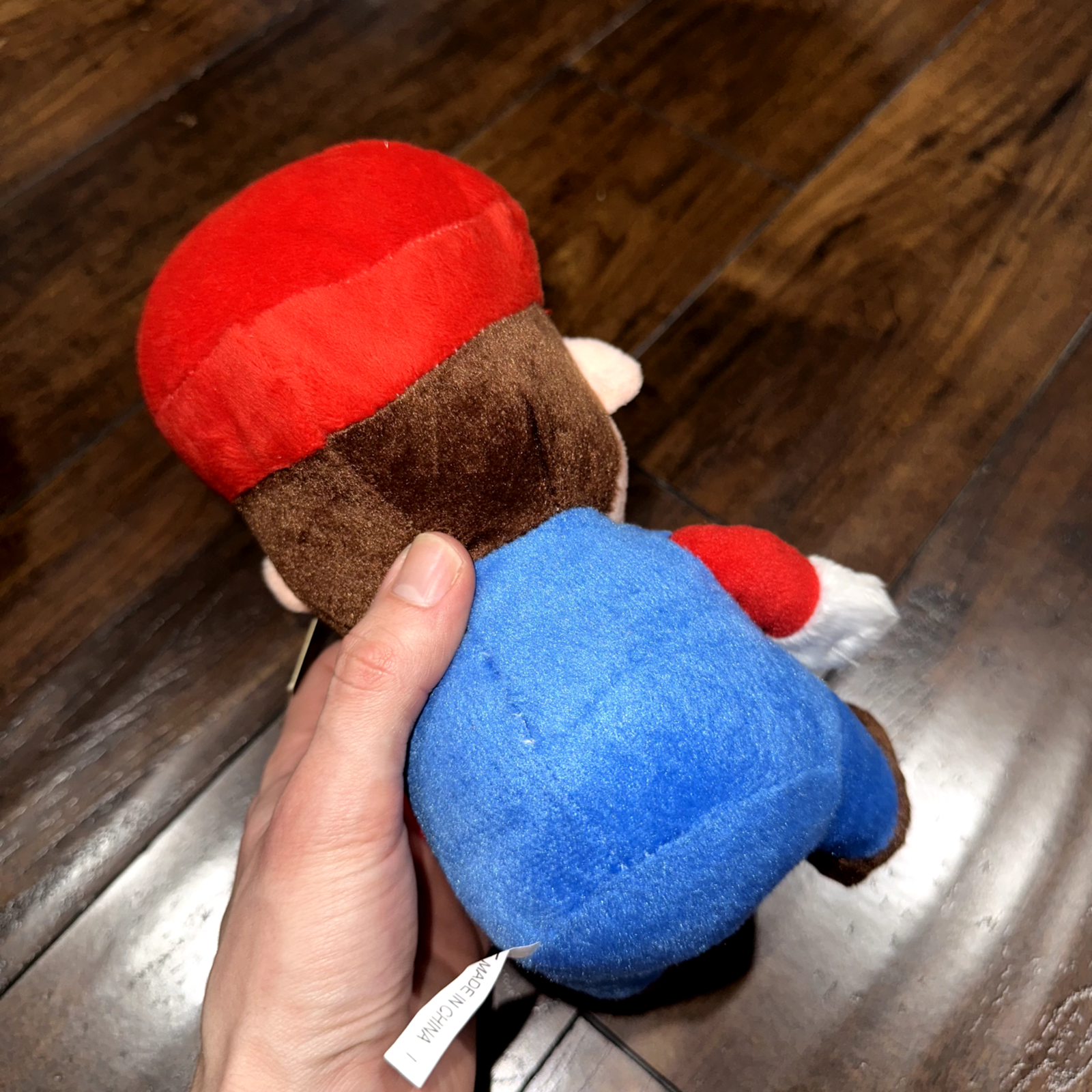 Super Mario Bros Mario Plush Doll Stuffed Toy 2012 w Tags VTG Cute Japan