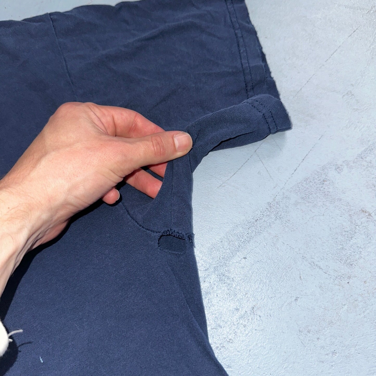 Rat Hole Auto Body Traditional Paint VTG T Shirt Thrashed Distressed Cars Promo