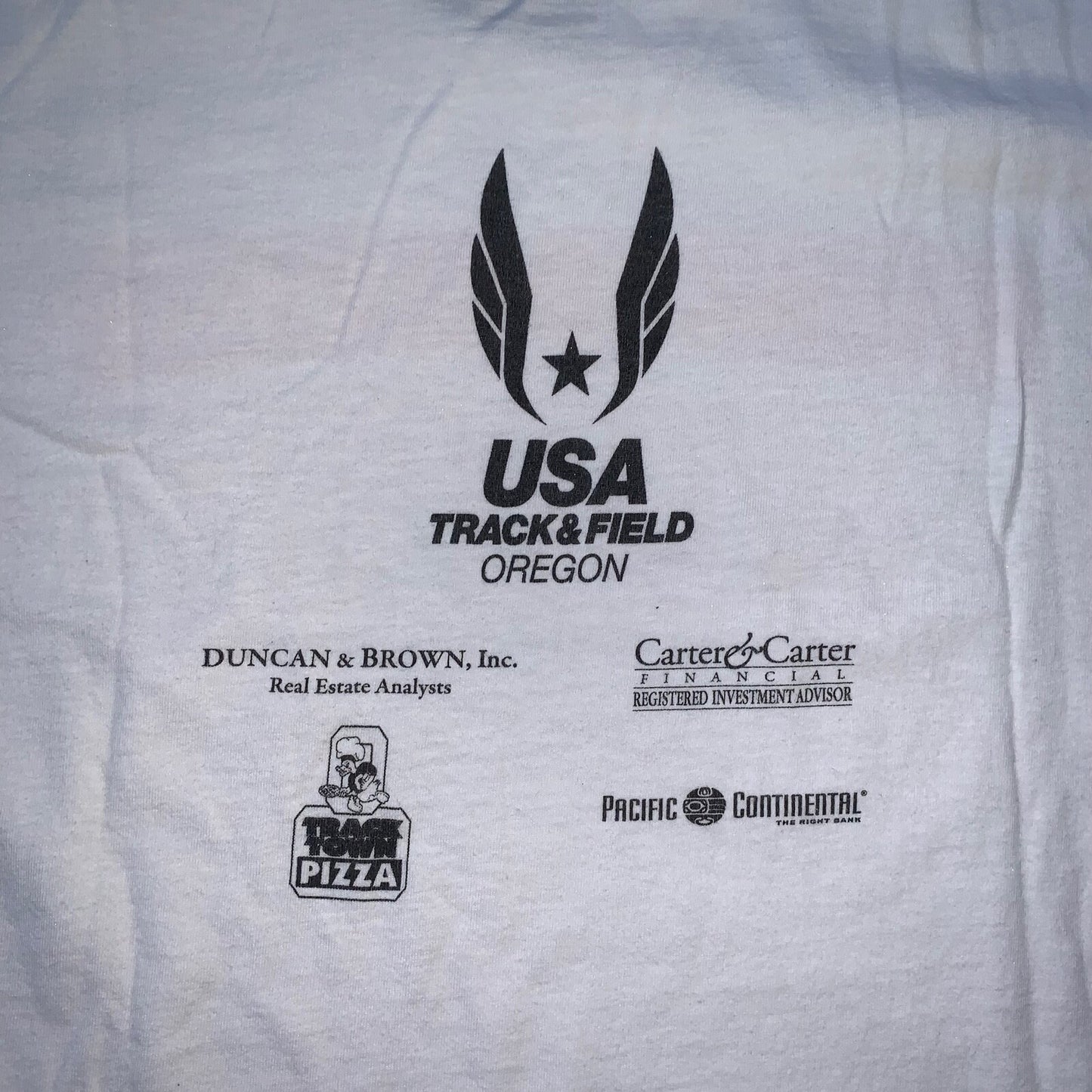 Nike Eugene Y2k 2008 Vintage T Shirt Sports Hayward Classic Ducks Run Rap Band