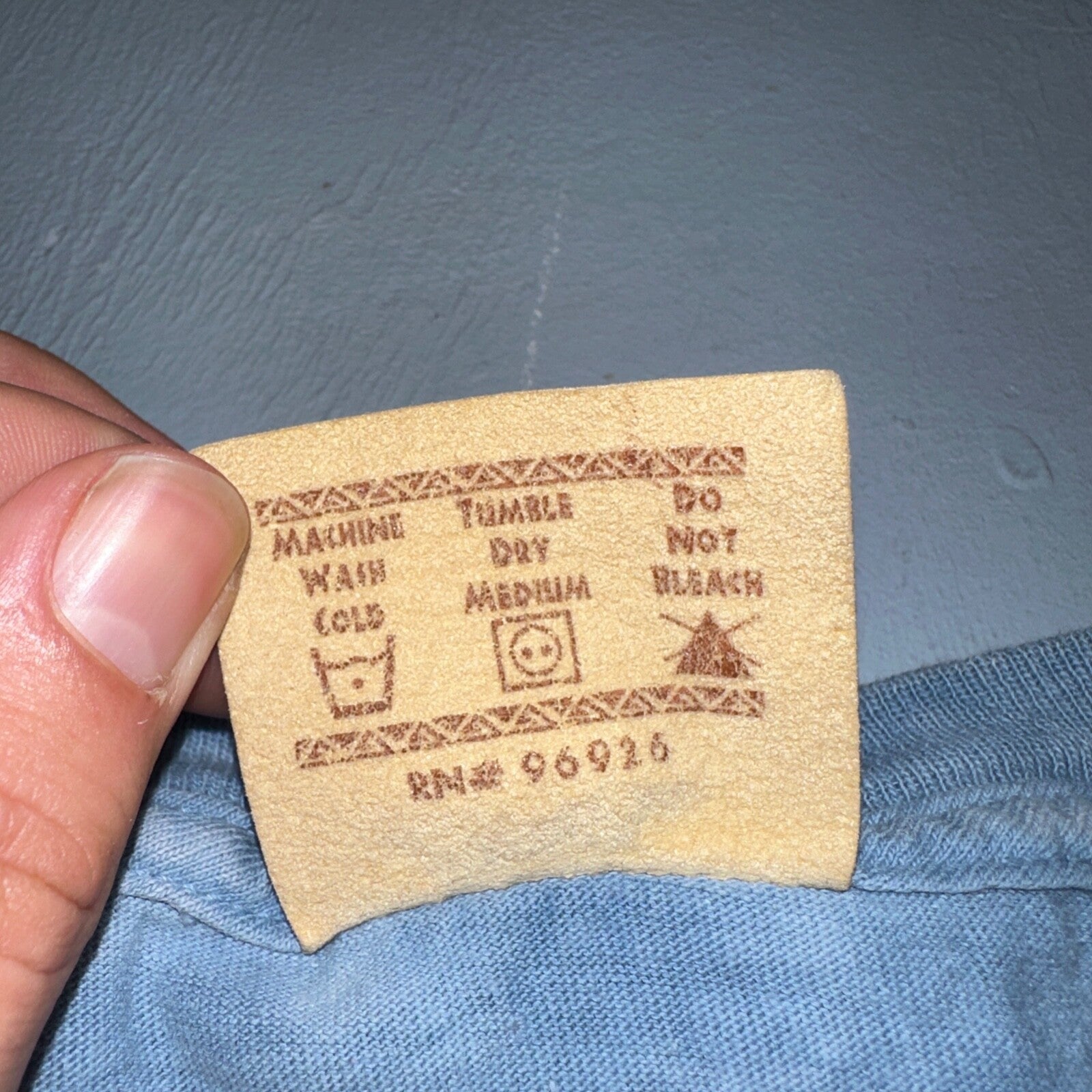 The Mountain Tye Dye Y2K VTG T Shirt Eagle Blue Watch Tower Ocean Beach House