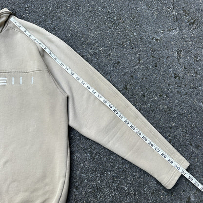 Nike VTG 90's L Mini Swoosh Sweatshirt Pullover 1/4 Zip Jacket Shirt Elite Run