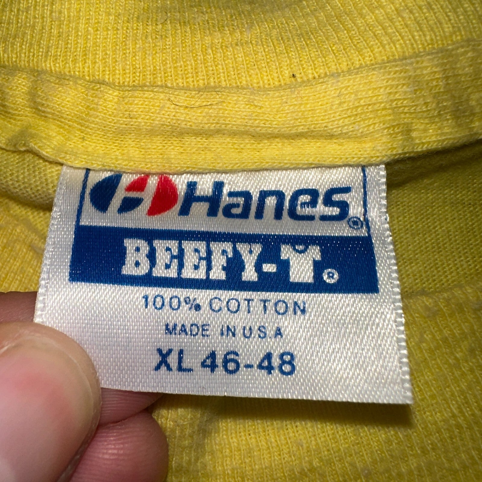 Emerald Warrior 80s Hanes VTG T Shirt Bees Yellow Seabees RNMCB 18 Acdutra Army