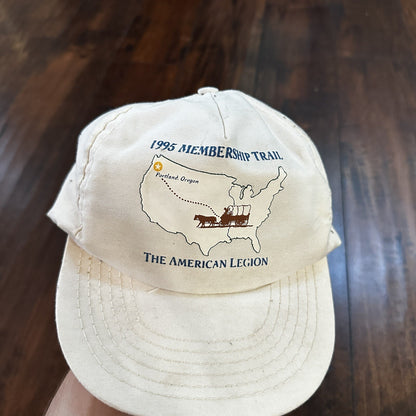 Portland Oregon Trail Vintage Hat Cap Snapback 90s Hunting Basic Simple 1995