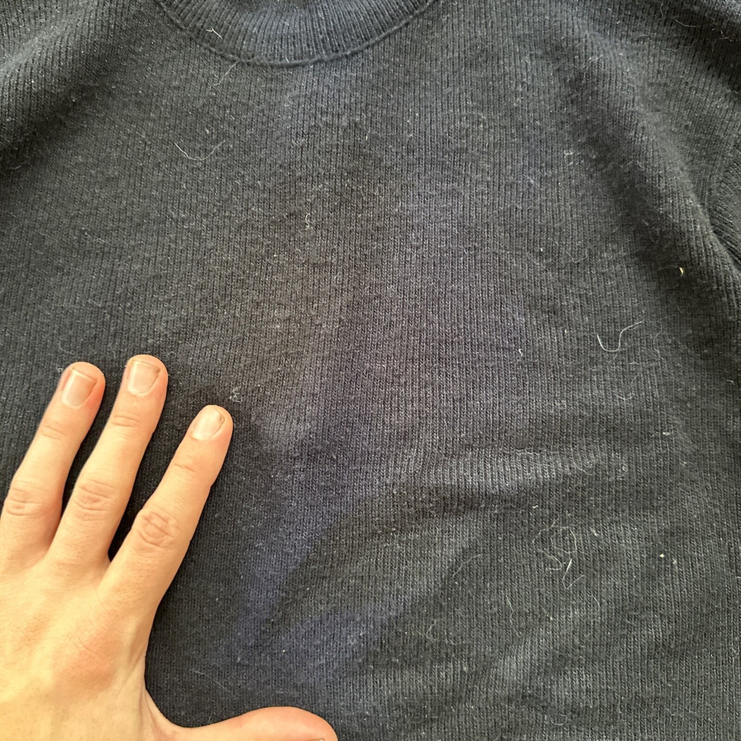 VTG Jantzen Womens Wool Crew Neck Long Sleeve Black Sweater Rockabilly 1960s