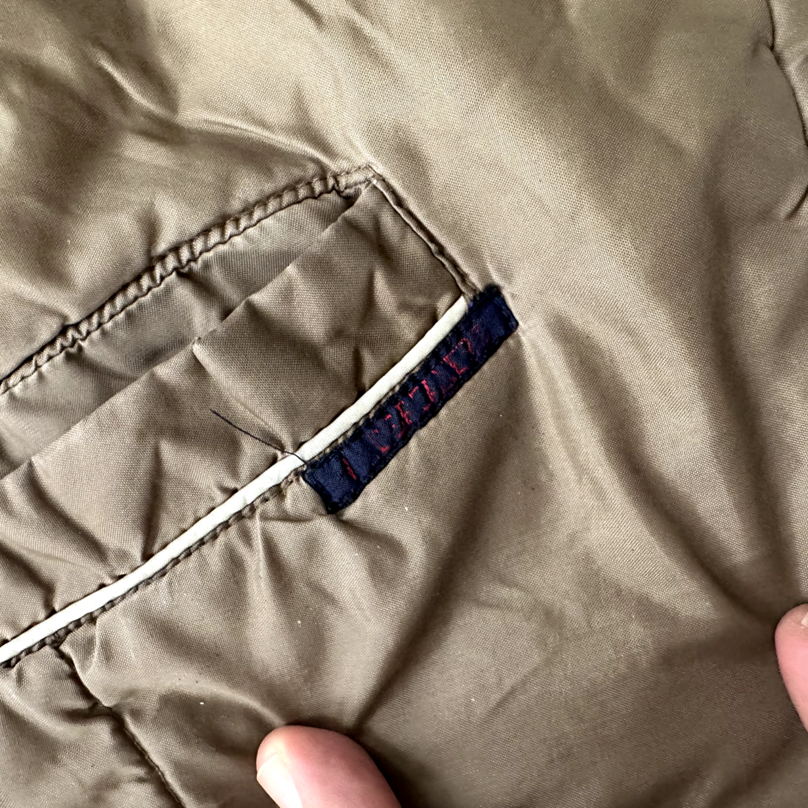 Vtg Windbreaker Vest Outerwear-Sportswear M Green Nylon Down Made In Korea 80s