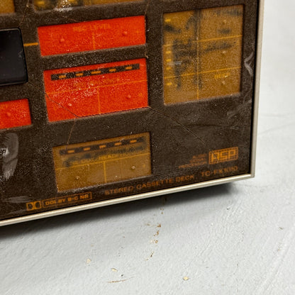 Sony TC-FX1010 Tape Deck Rare Find Cassette Broken For Parts As Is