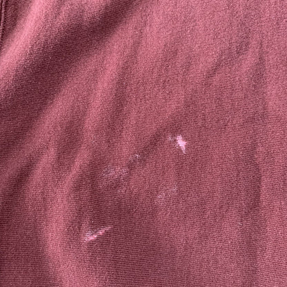 Vintage Champion 90s Maroon USA Reverse Weave Sweatshirt XL Blank 70s Gusset