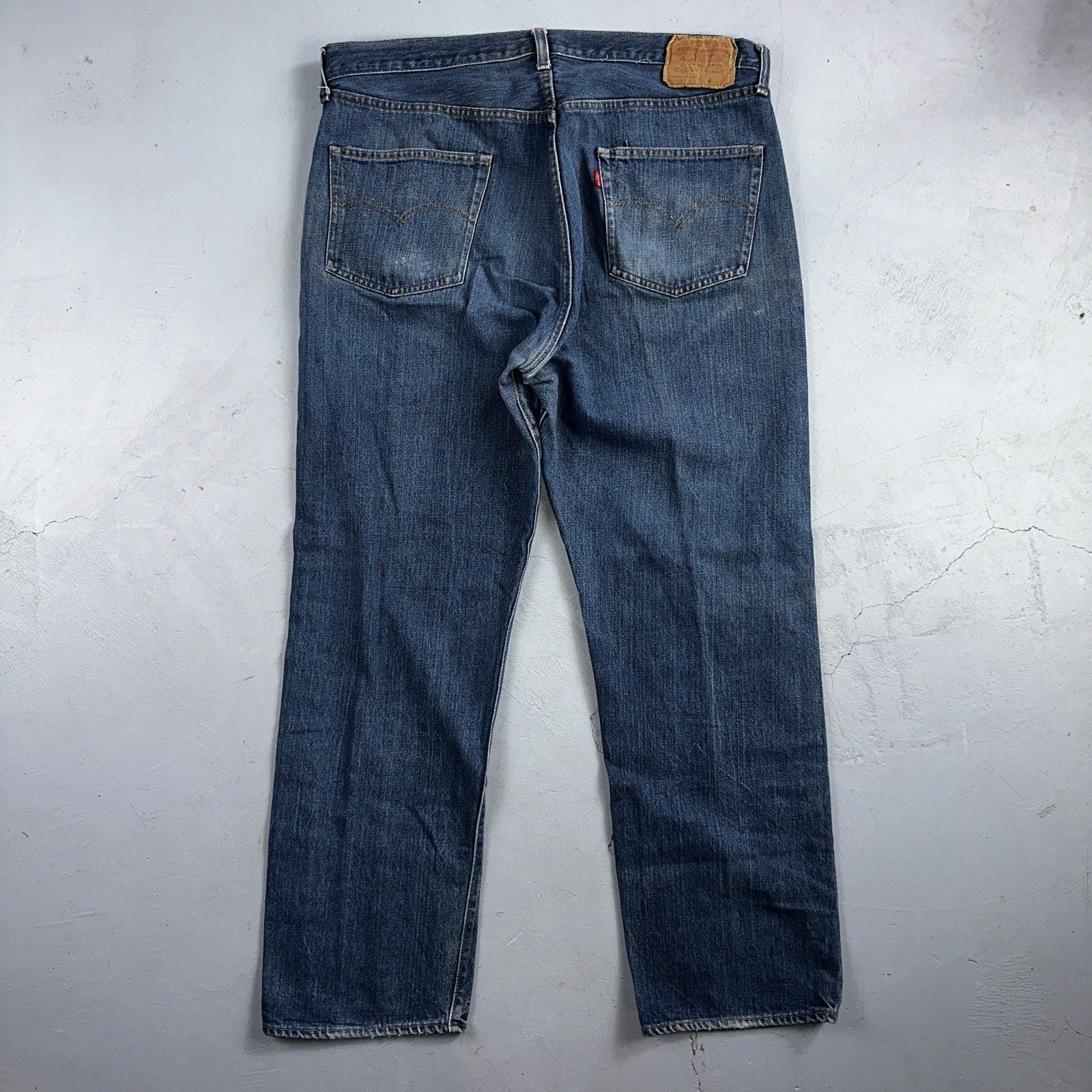 Levis 501 Vintage 80s Redline Selvedge USA XX Jeans Med Wash 42x34 Act 39x31